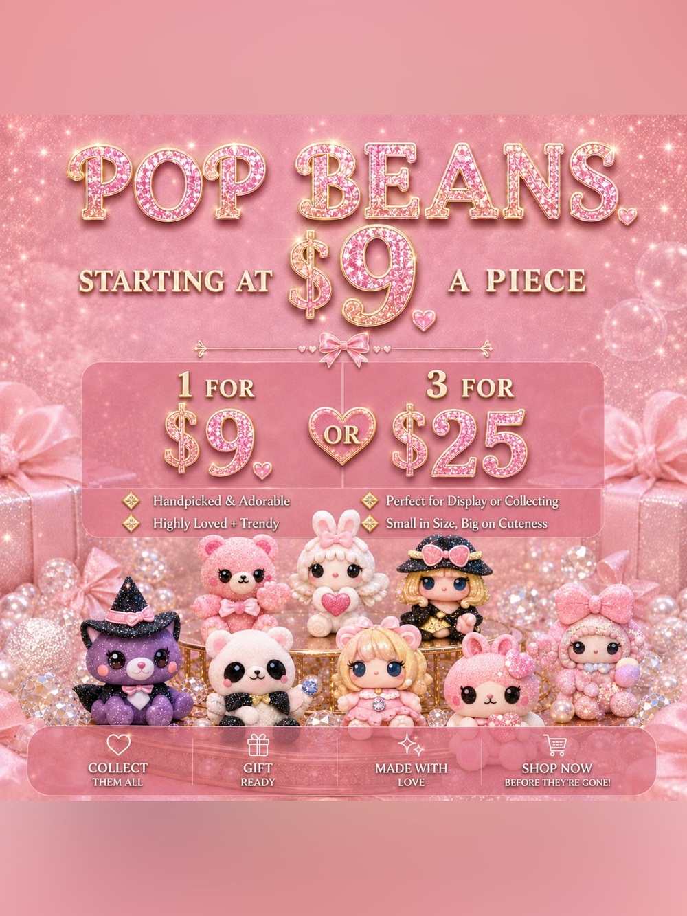 Pop beans